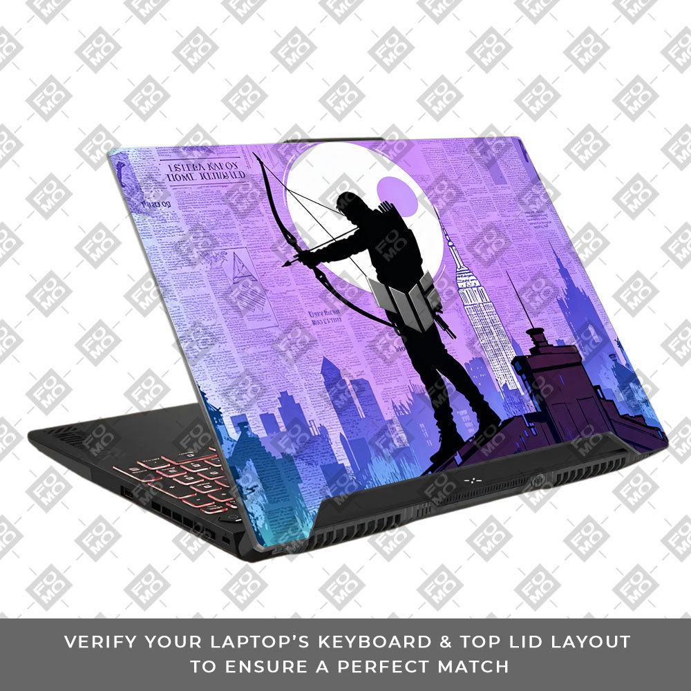 Hawkeye Focus Asus TUF F15 FX507 & A15 FA507 Laptop Skin