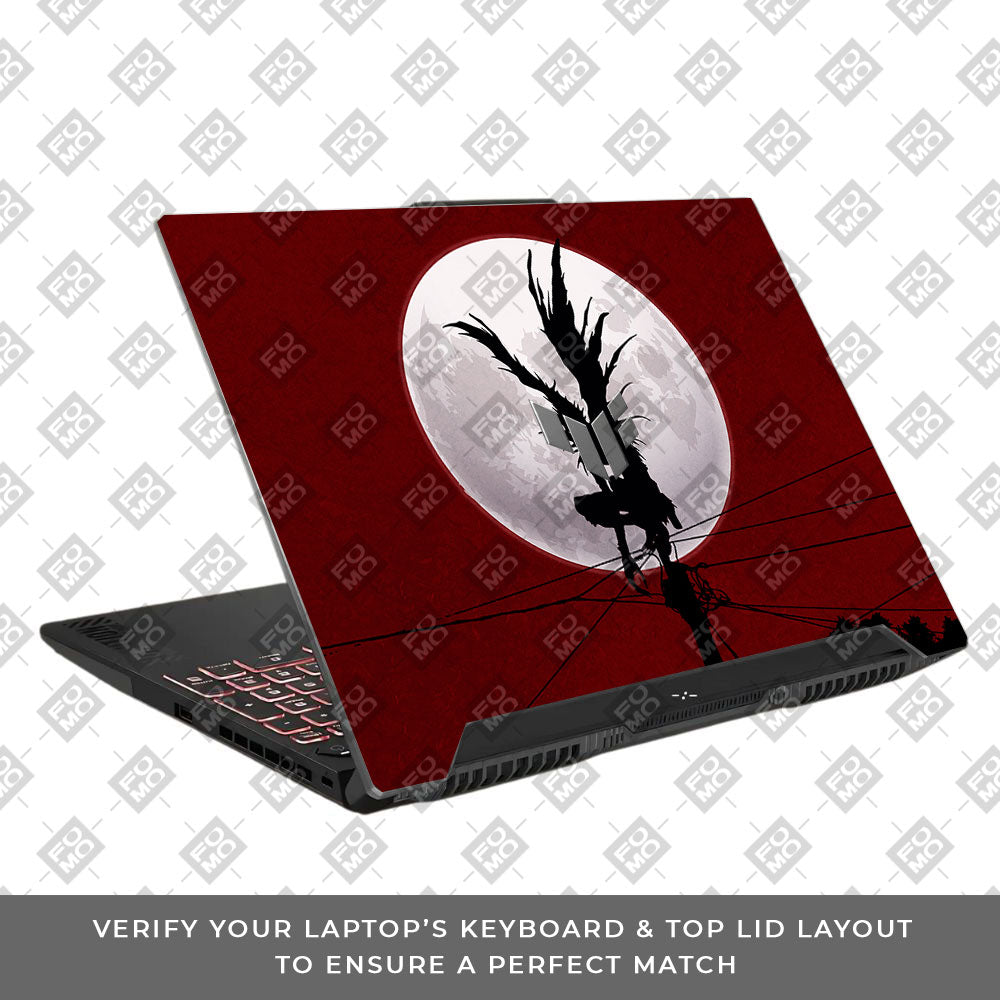 Death Note Ryuk Shinigami Asus TUF F15 FX507 & A15 FA507 Laptop Skin