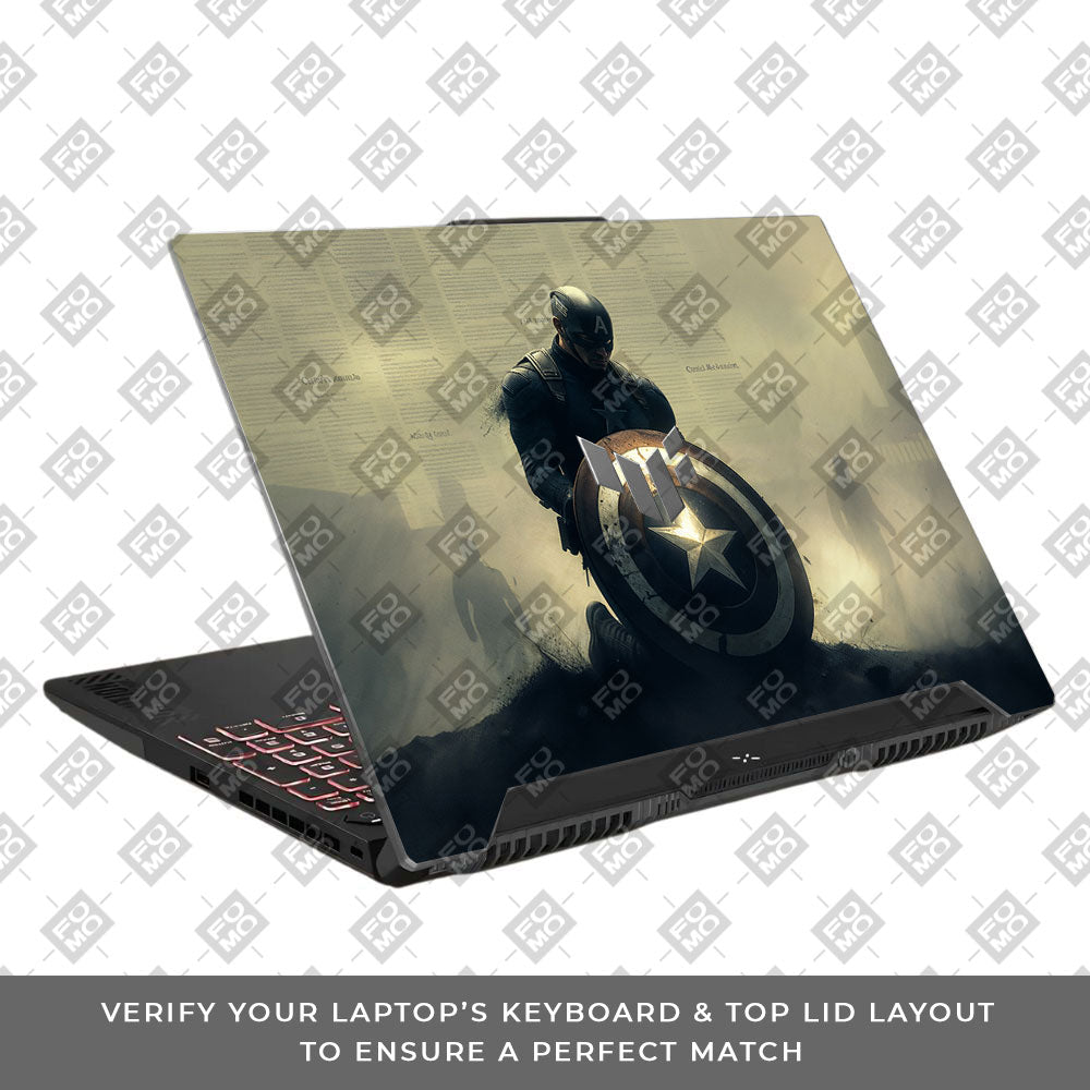 Captain's Valor Asus TUF F15 FX507 & A15 FA507 Laptop Skin