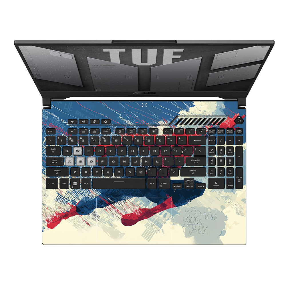 Spiderman Velocity Asus TUF F15 FX507 & A15 FA507 Laptop Skin
