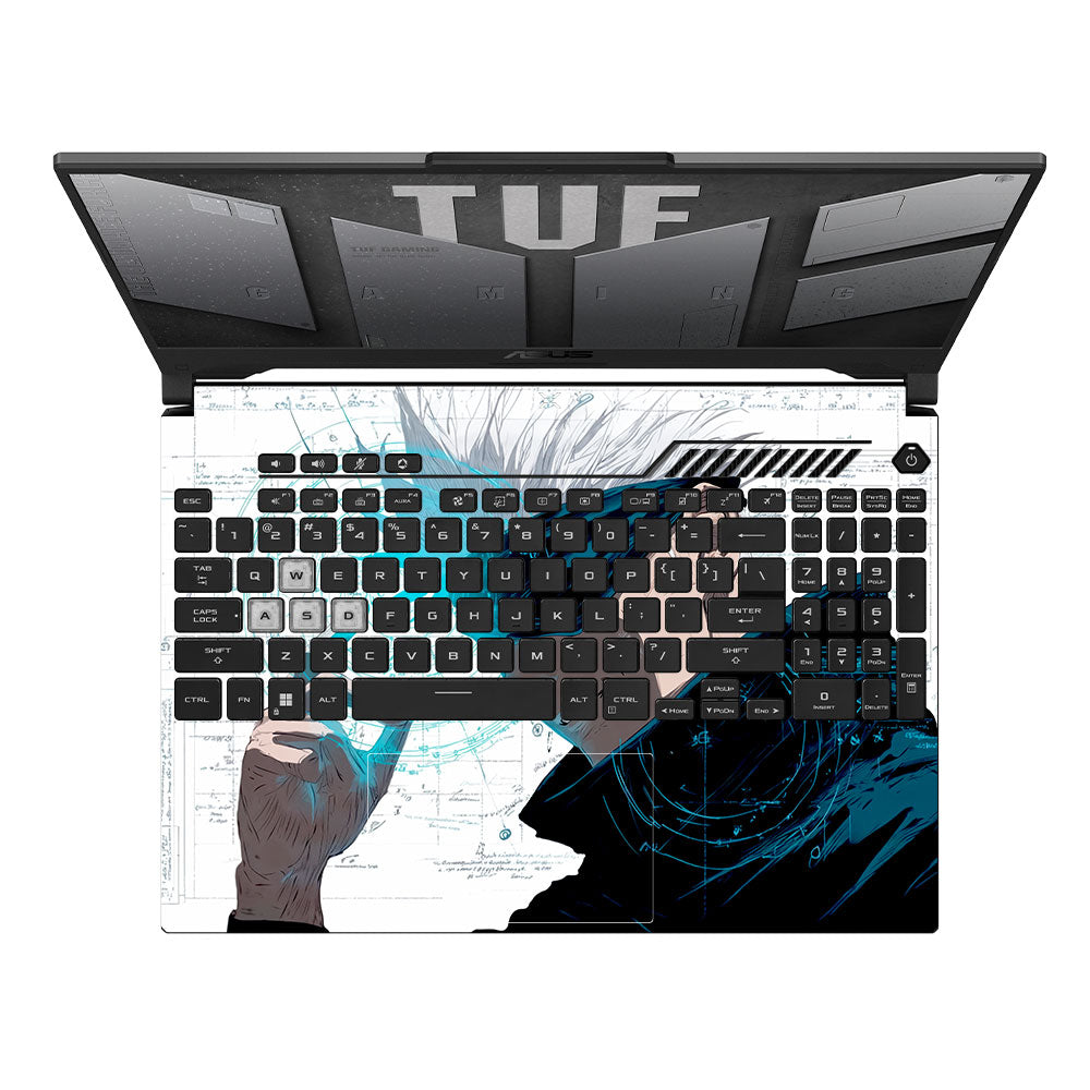 Gojo Satoru Power Asus TUF F15 FX507 & A15 FA507 Laptop Skin