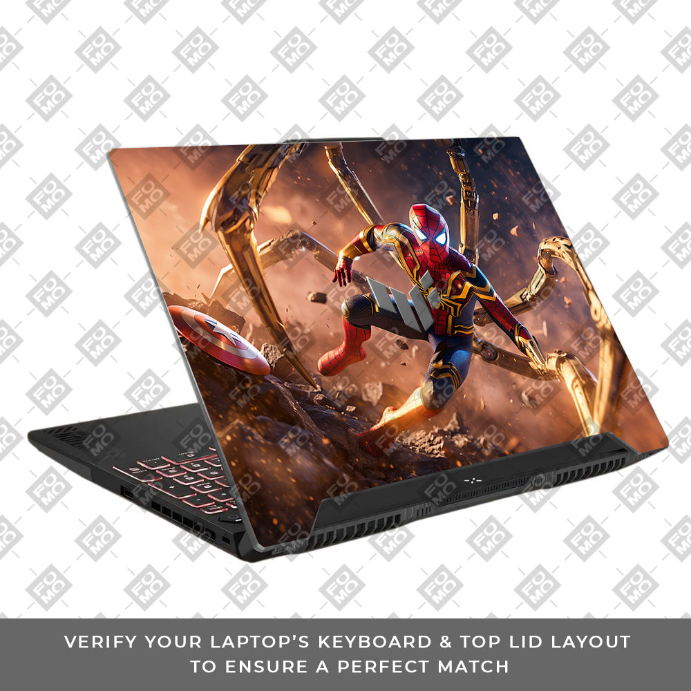 Spider Man Mech Arms Asus TUF F15 FX507 & A15 FA507 Laptop Skin
