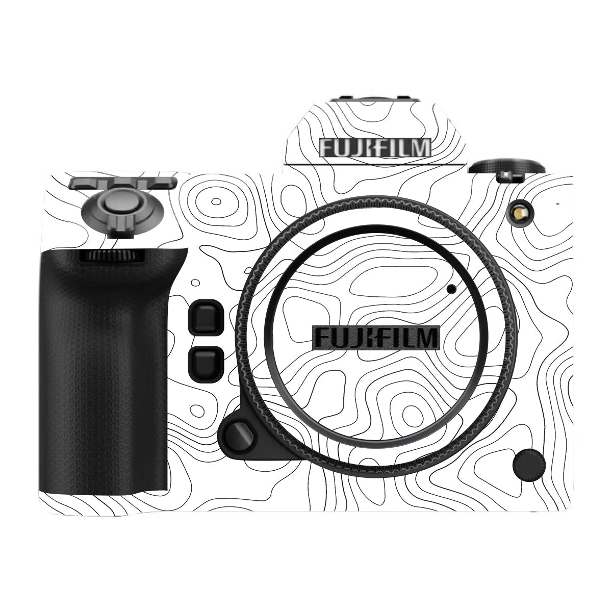 White Contour Design FujiFilm GFX 100S II Camera Skin