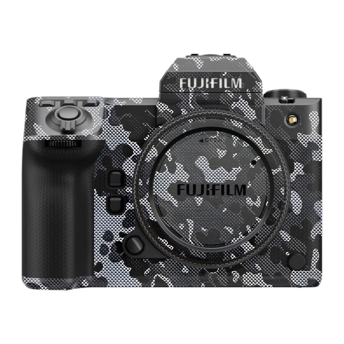 Stealth Grey Camo FujiFilm GFX 100S II Camera Skin