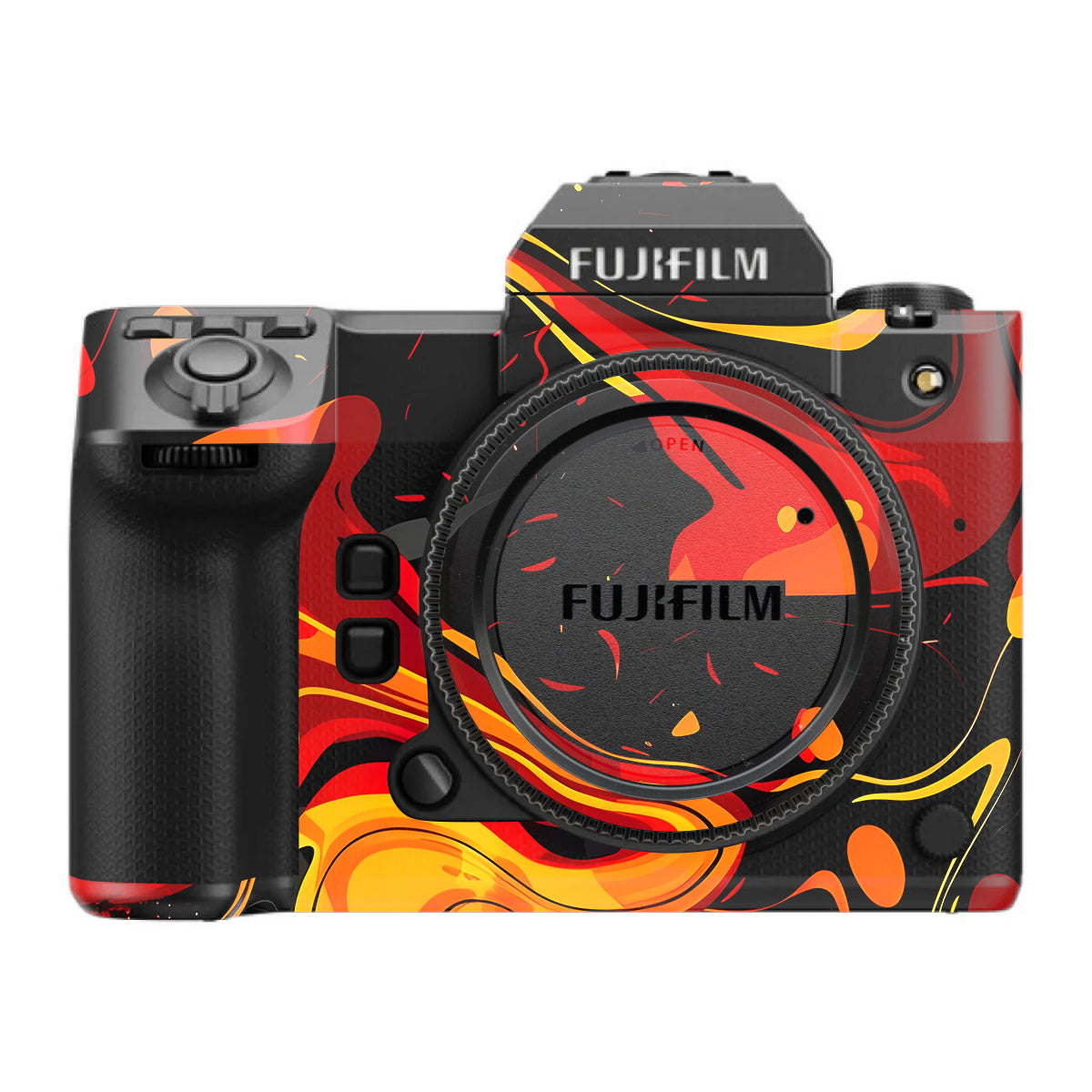 Lava Burst FujiFilm GFX 100S II Camera Skin