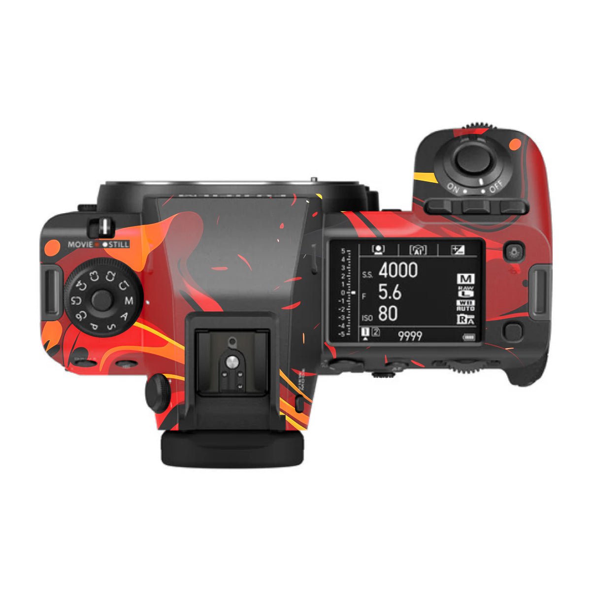 Lava Burst FujiFilm GFX 100S II Camera Skin