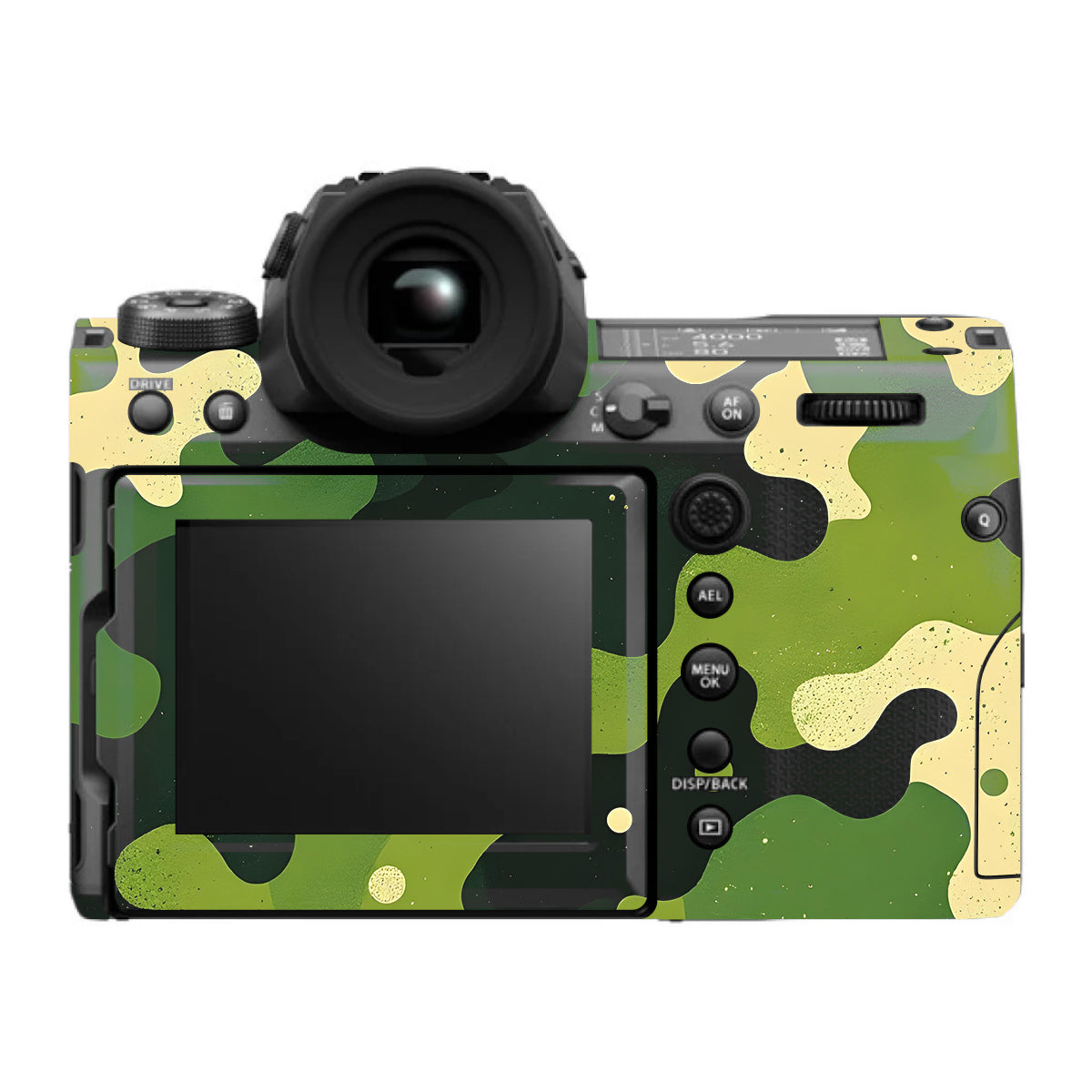 Camouflage Pattern FujiFilm GFX 100S II Camera Skin