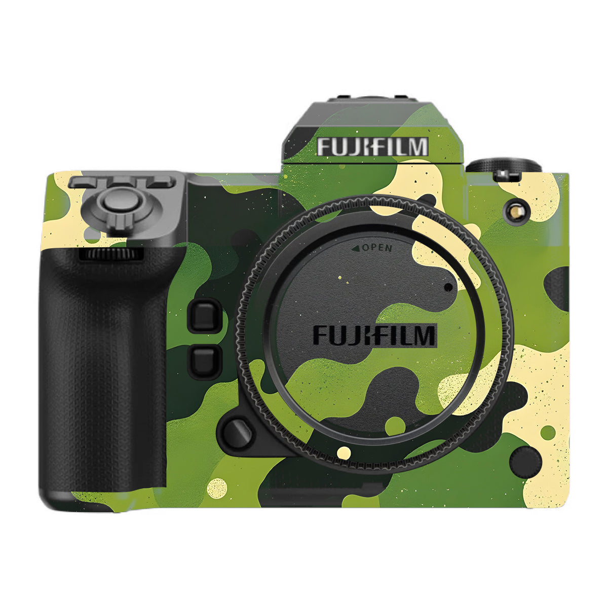 Camouflage Pattern FujiFilm GFX 100S II Camera Skin