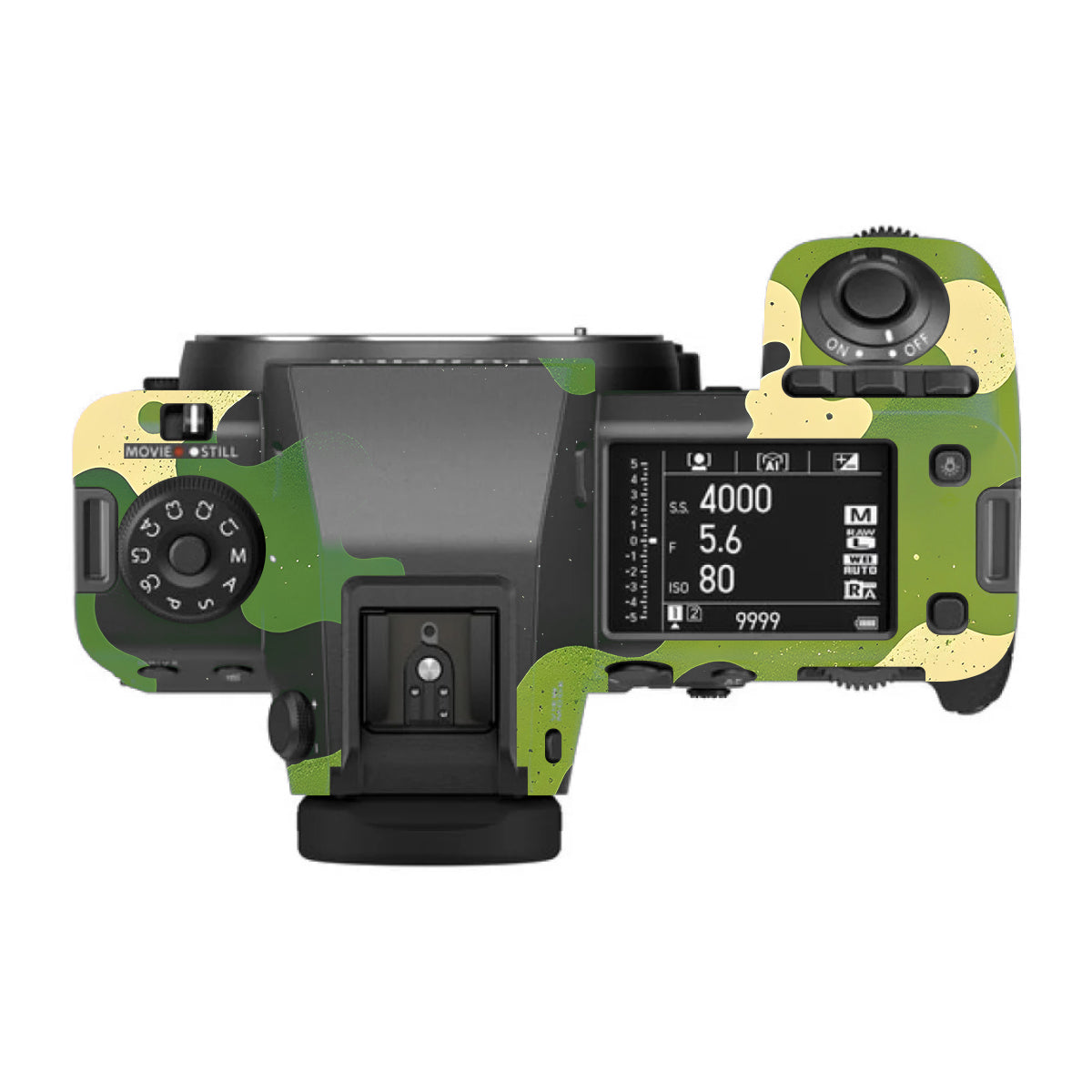 Camouflage Pattern FujiFilm GFX 100S II Camera Skin