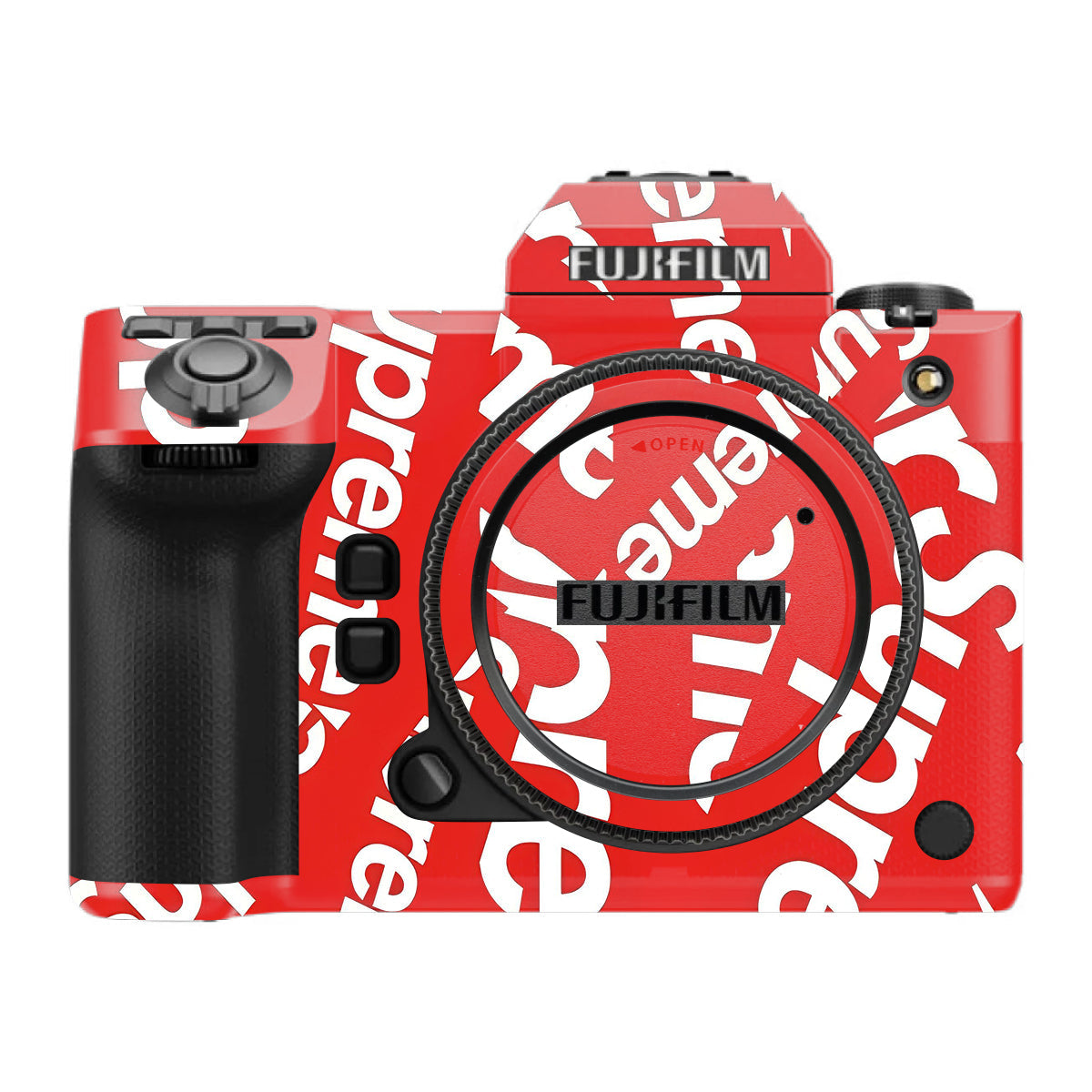 Supreme Red FujiFilm GFX 100S II Camera Skin