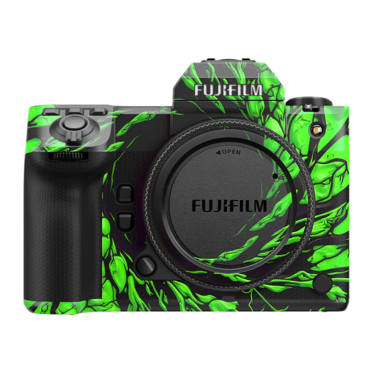 Venom Green FujiFilm GFX 100S II Camera Skin