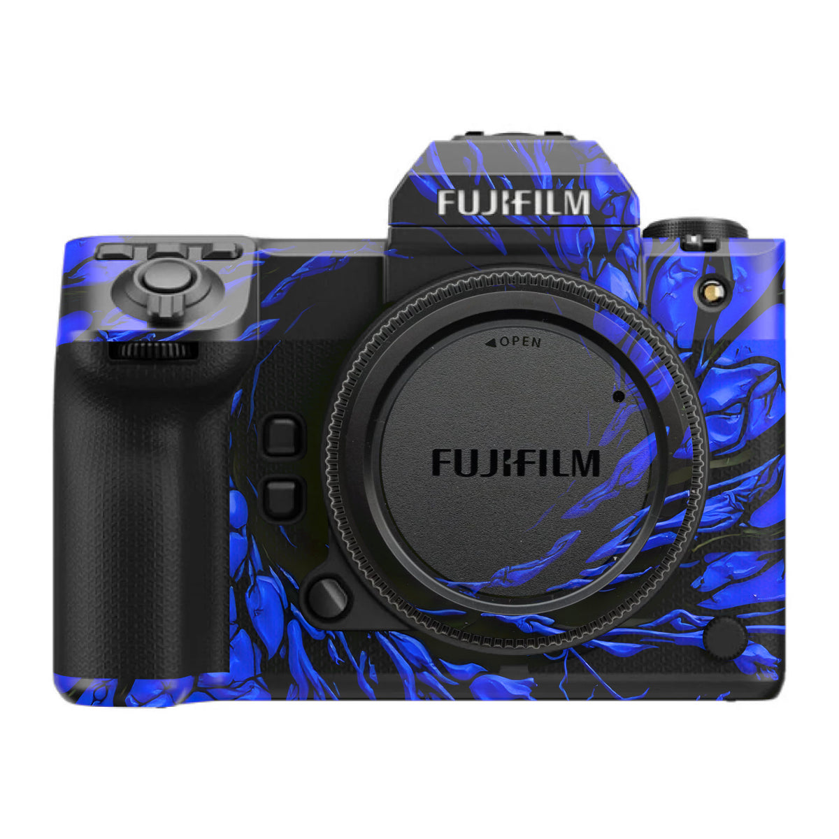Venom Blue FujiFilm GFX 100S II Camera Skin
