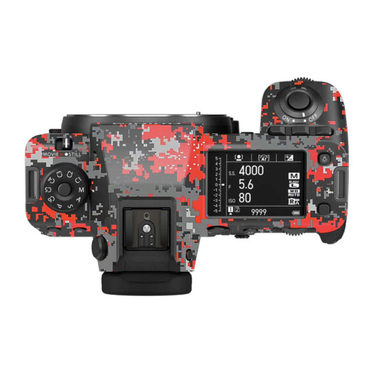 Inferno Pixel FujiFilm GFX 100S II Camera Skin