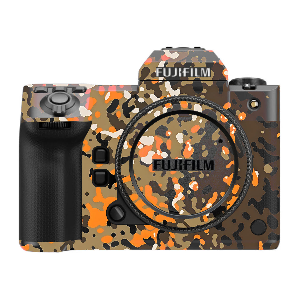 Orange Brown Spot  FujiFilm GFX 100S II Camera Skin