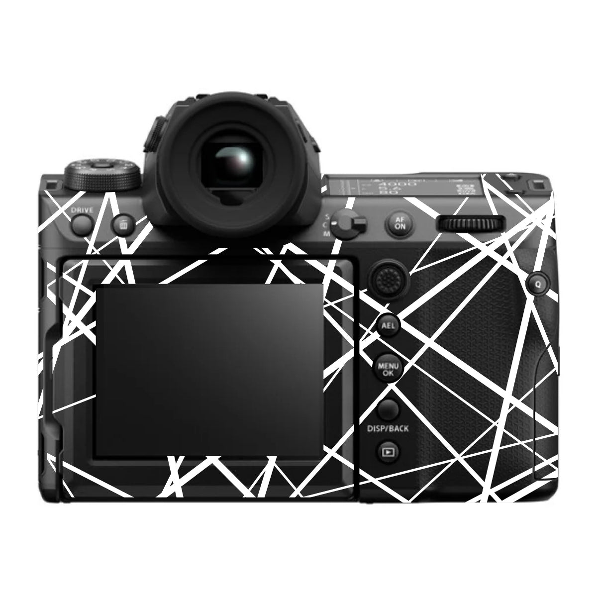 Mono Grid FujiFilm GFX 100S II Camera Skin