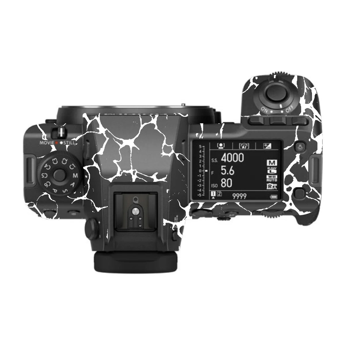 White Web FujiFilm GFX 100S II Camera Skin
