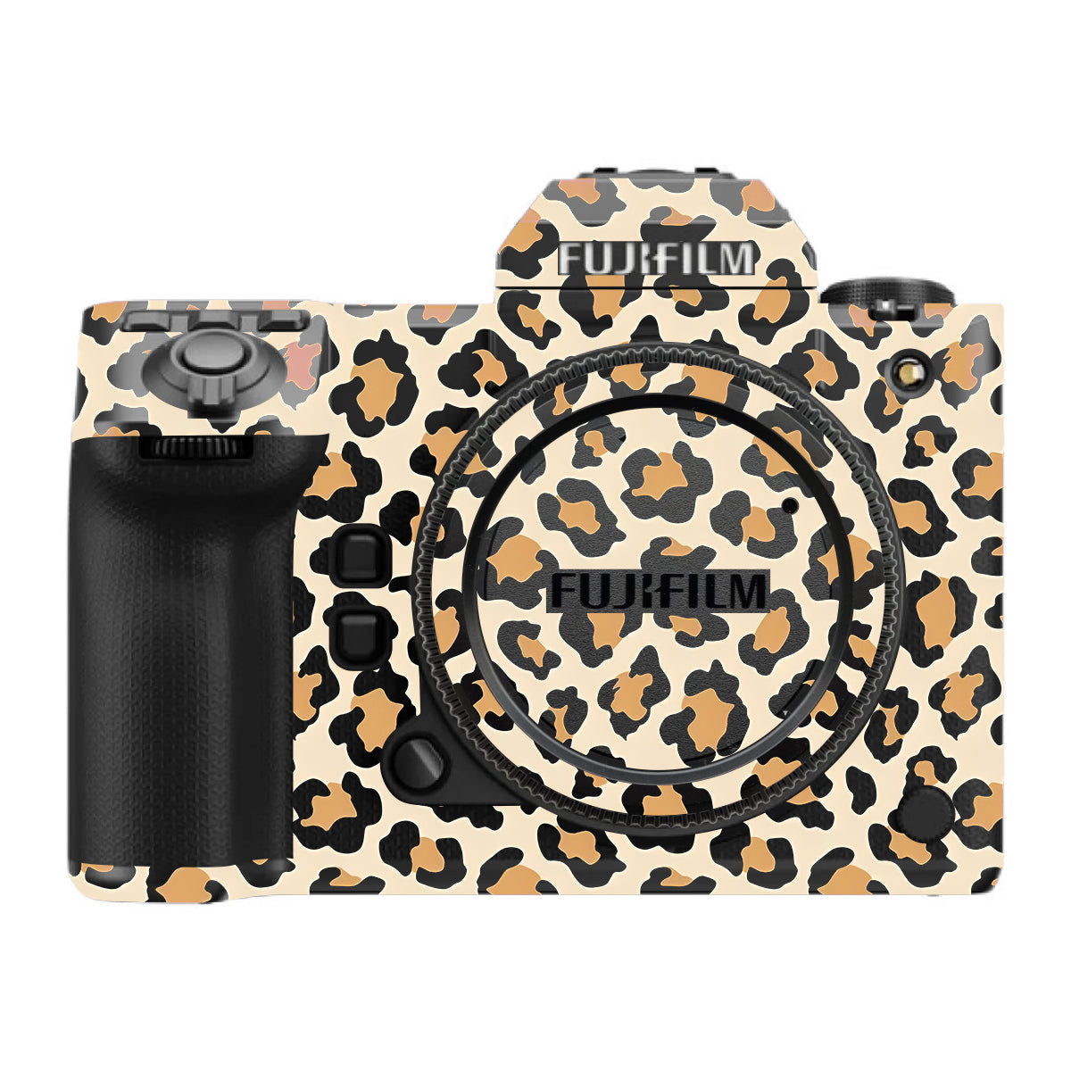 Sandy Leopard Spots FujiFilm GFX 100S II Camera Skin