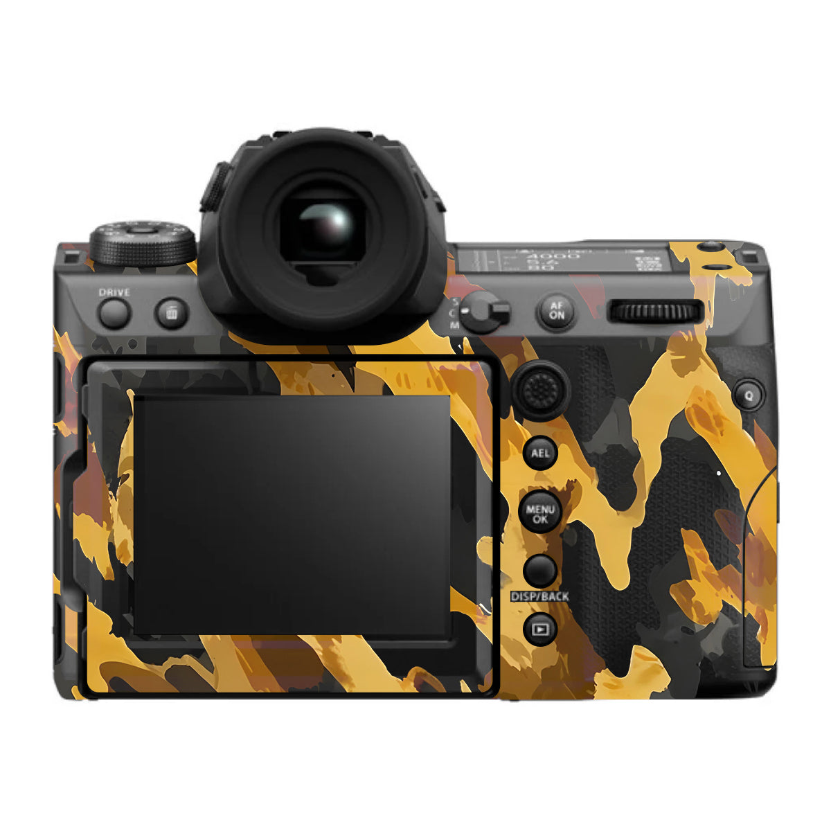 Camo Tiger Blend FujiFilm GFX 100S II Camera Skin