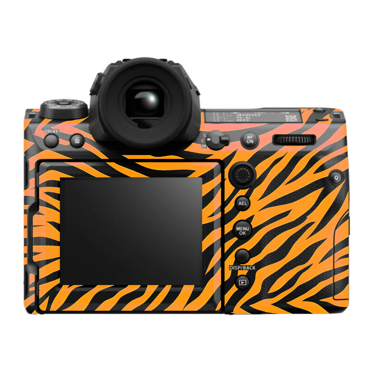 Zebra Gold Pattern FujiFilm GFX 100S II Camera Skin