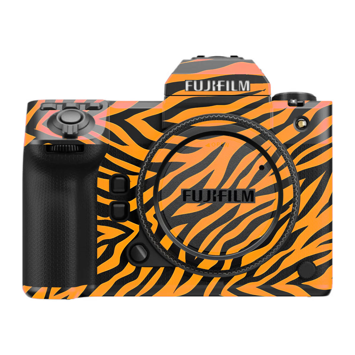 Zebra Gold Pattern FujiFilm GFX 100S II Camera Skin