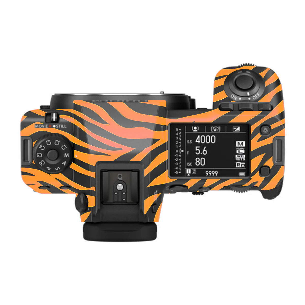 Zebra Gold Pattern FujiFilm GFX 100S II Camera Skin
