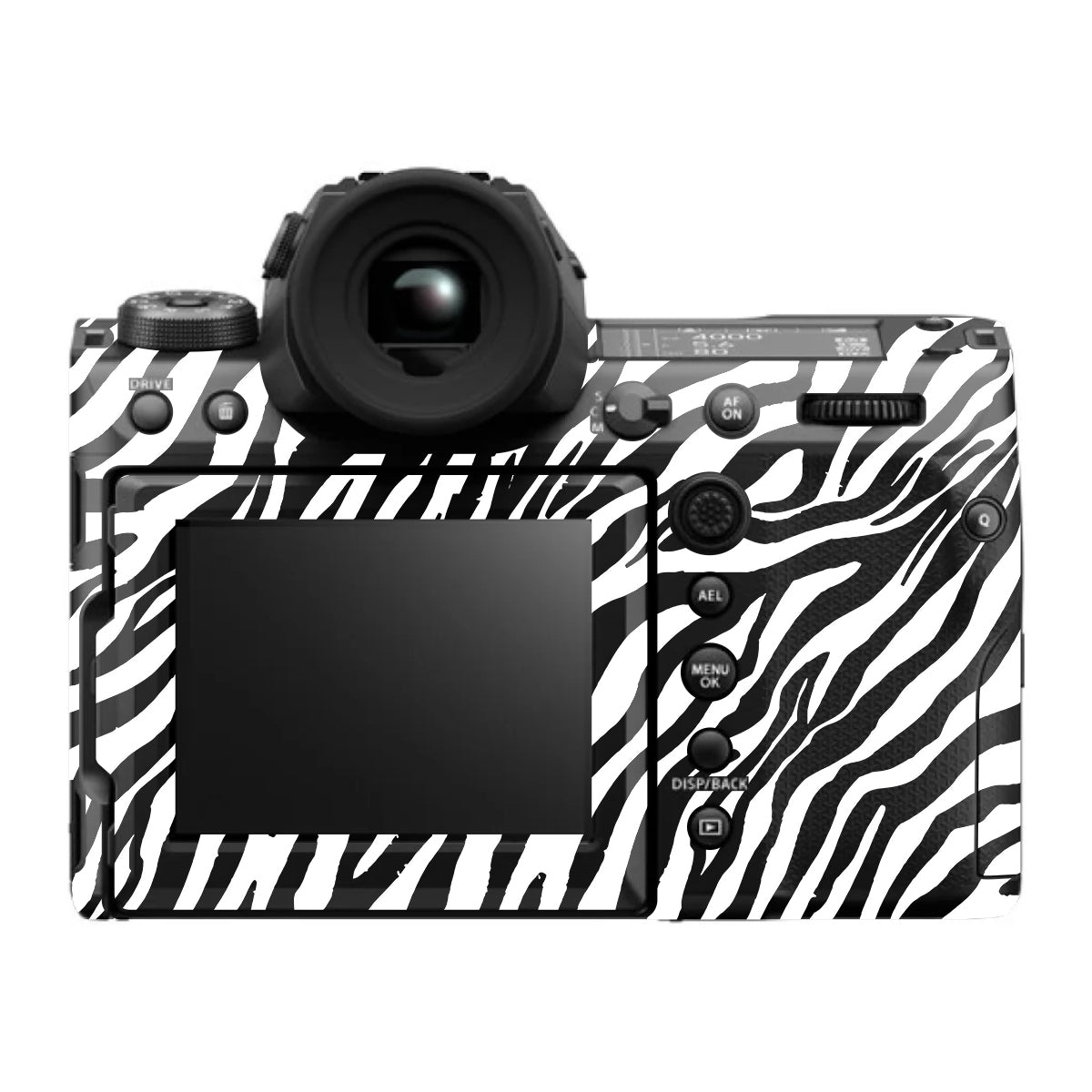 Classic Zebra Stripes FujiFilm GFX 100S II Camera Skin
