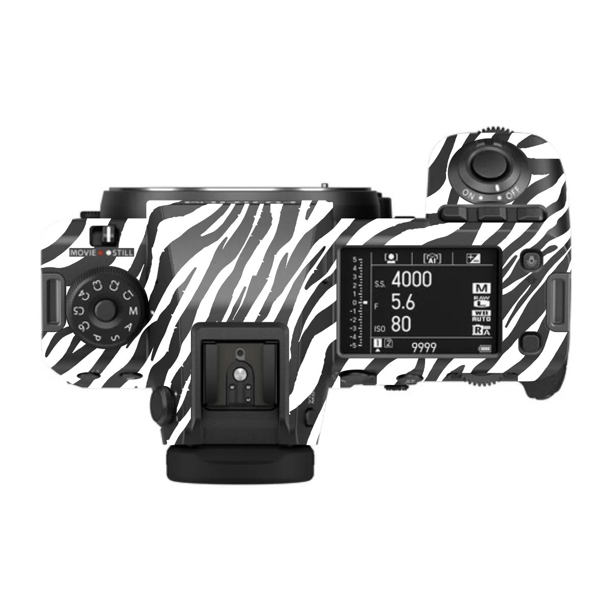 Classic Zebra Stripes FujiFilm GFX 100S II Camera Skin