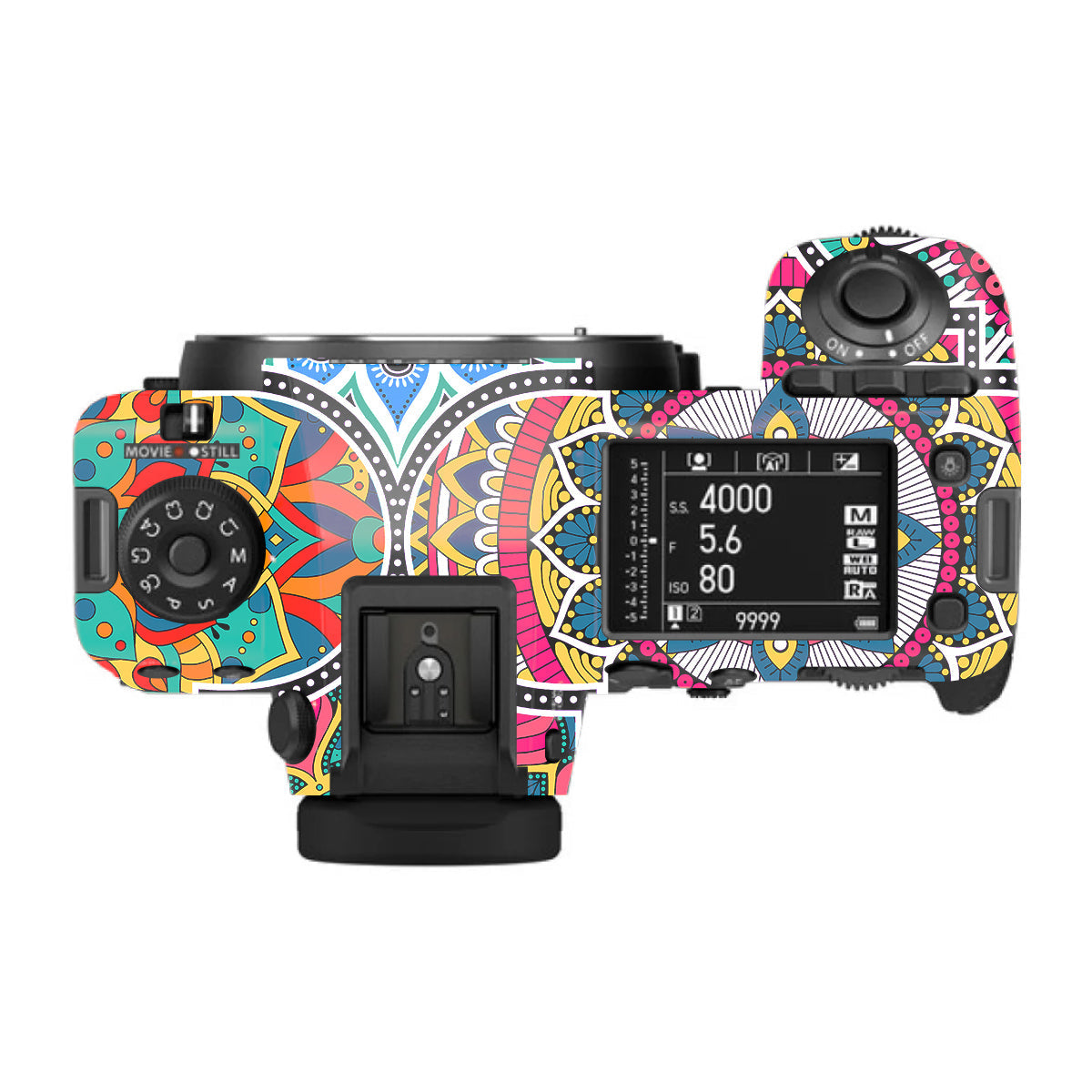 Boho Mandala Tile Pattern FujiFilm GFX 100S II Camera Skin