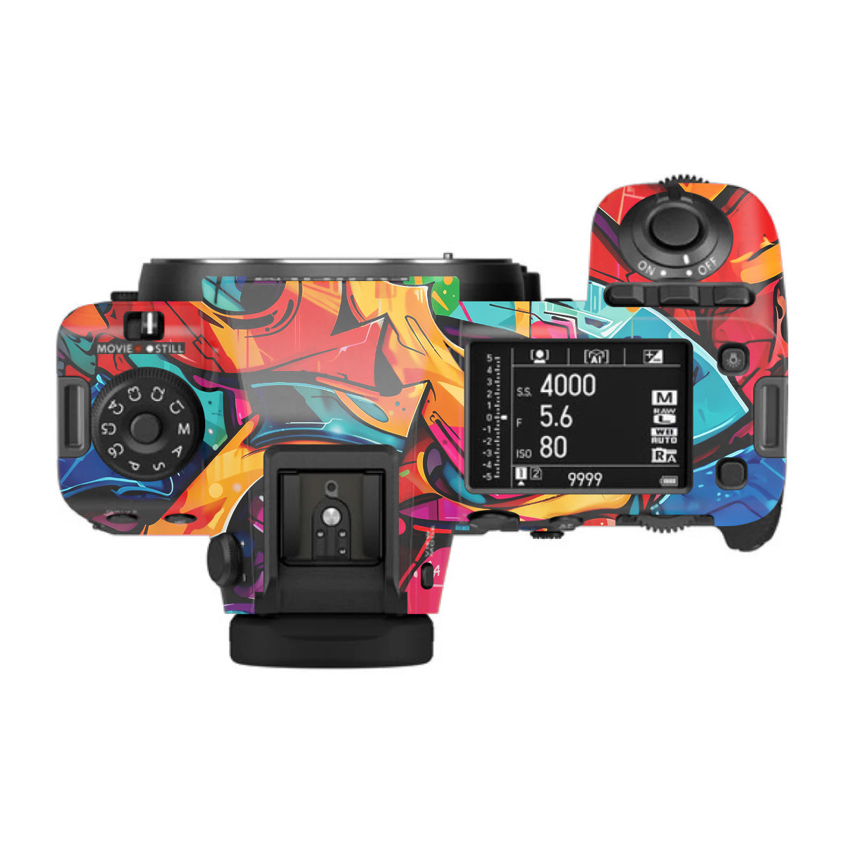 Urban Graffiti Explosion FujiFilm GFX 100S II Camera Skin