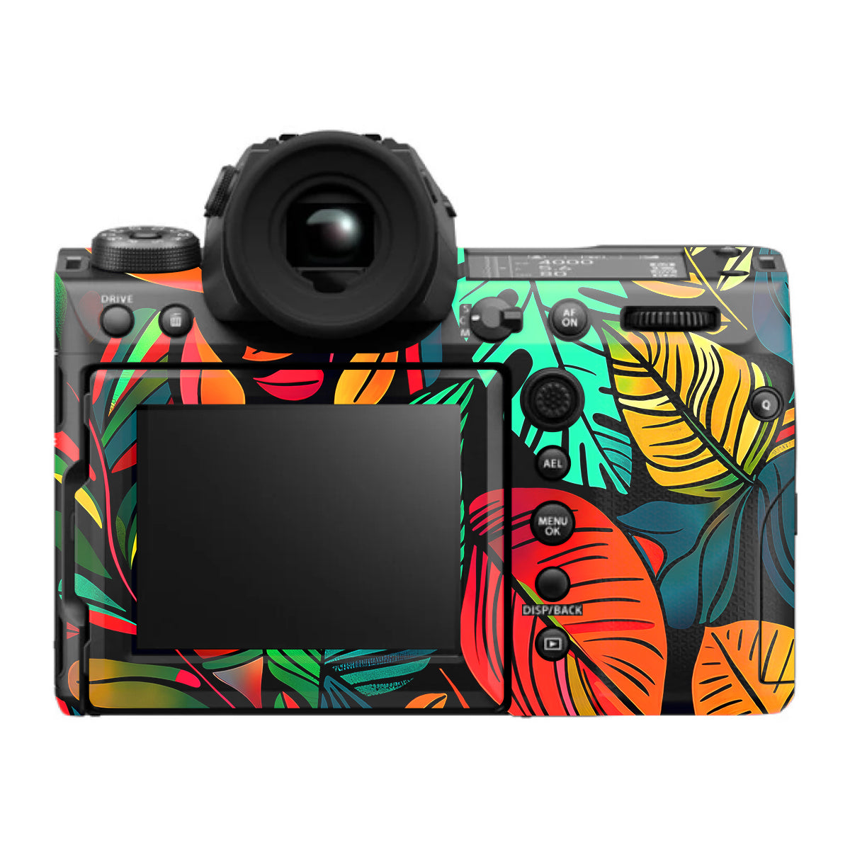 Tropical Jungle Leaves FujiFilm GFX 100S II Camera Skin
