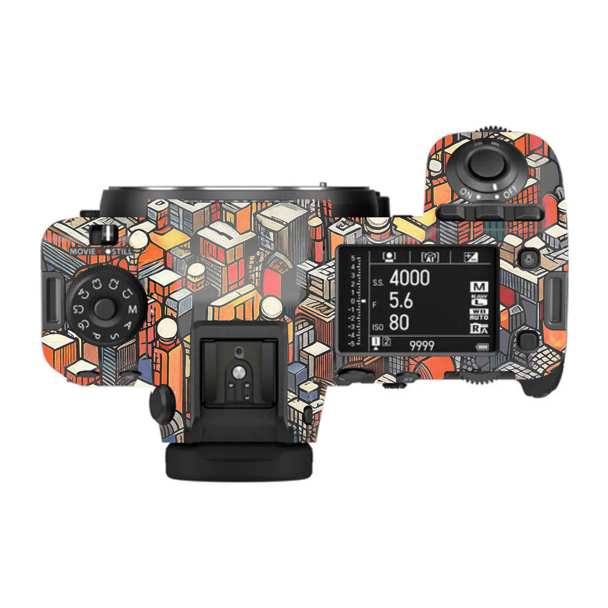 Isometric Cityscape FujiFilm GFX 100S II Camera Skin