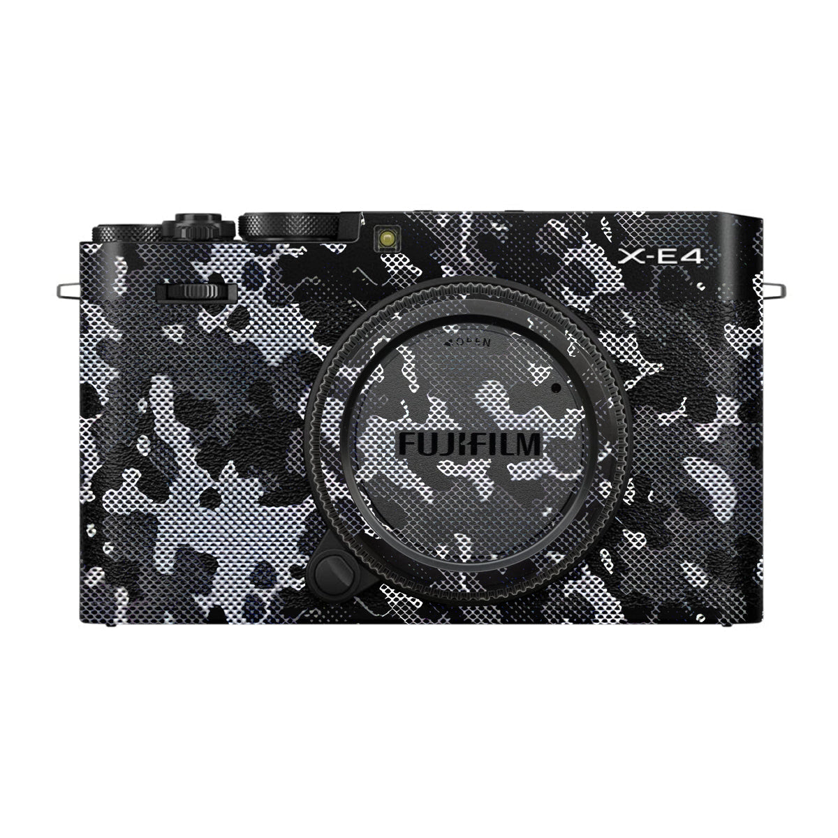 Stealth Grey Camo FujiFilm X-E4 Camera Skin