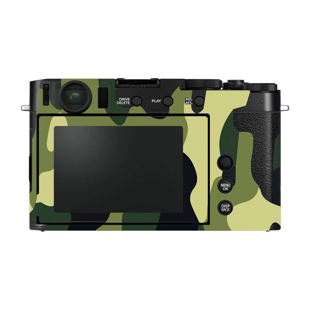 Forest Green Camo FujiFilm X-E4 Camera Skin