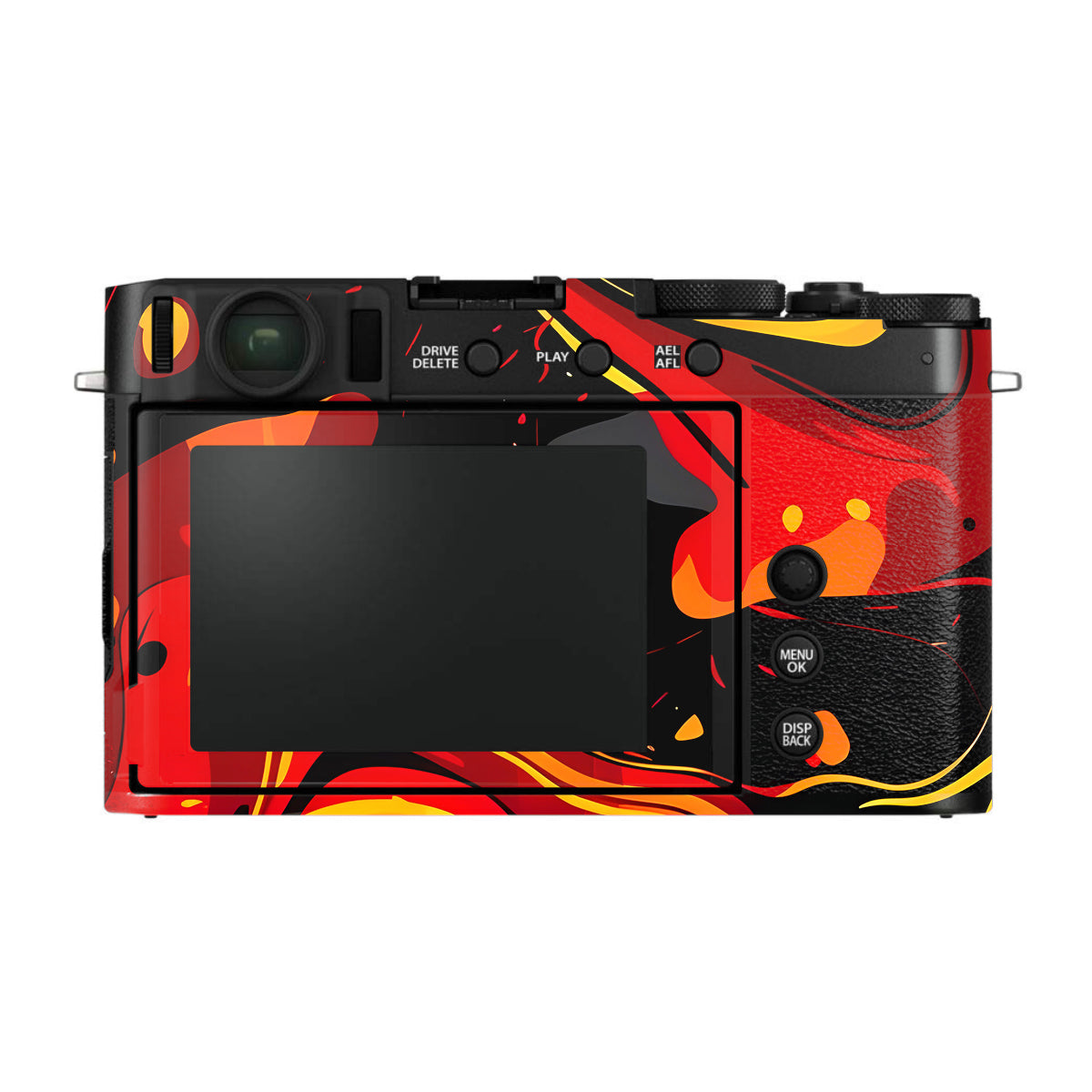 Lava Burst FujiFilm X-E4 Camera Skin