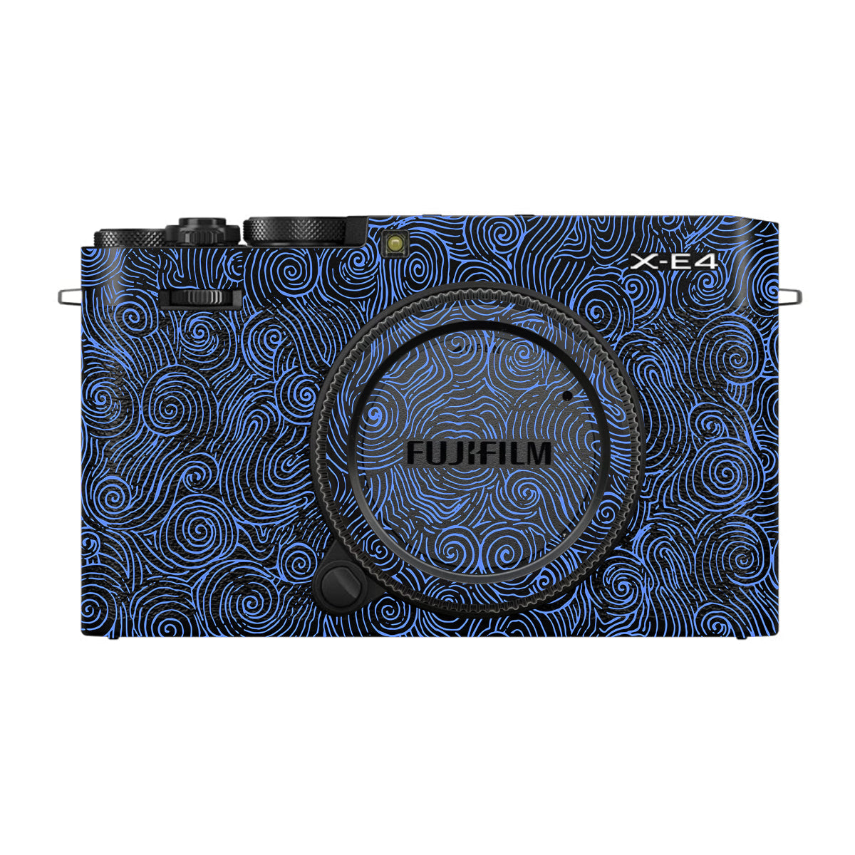 Blue Spirals FujiFilm X-E4 Camera Skin
