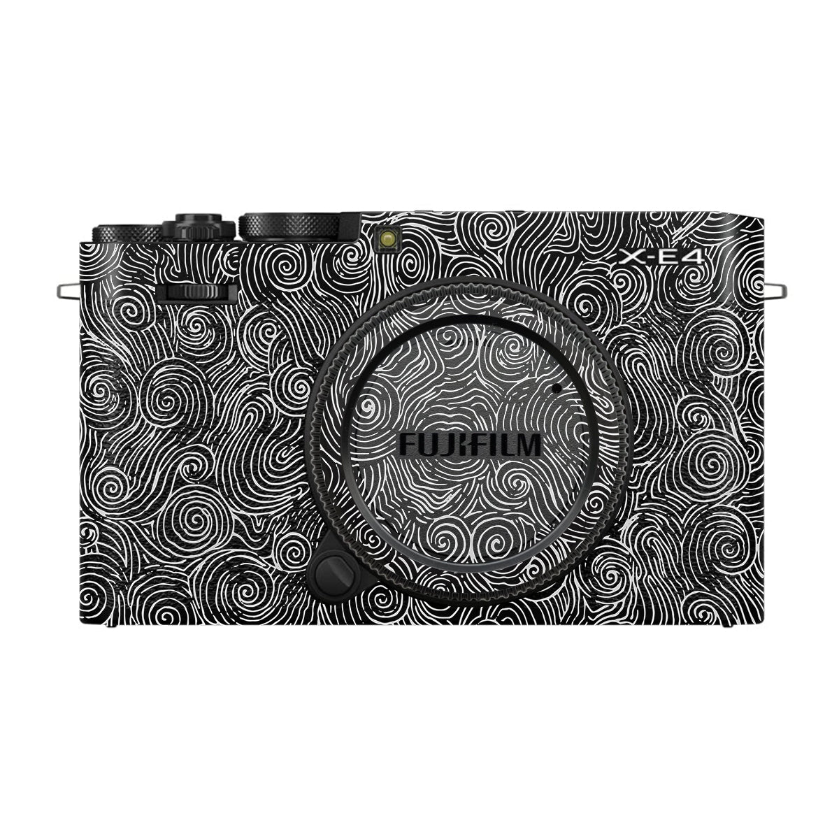 White Spirals FujiFilm X-E4 Camera Skin