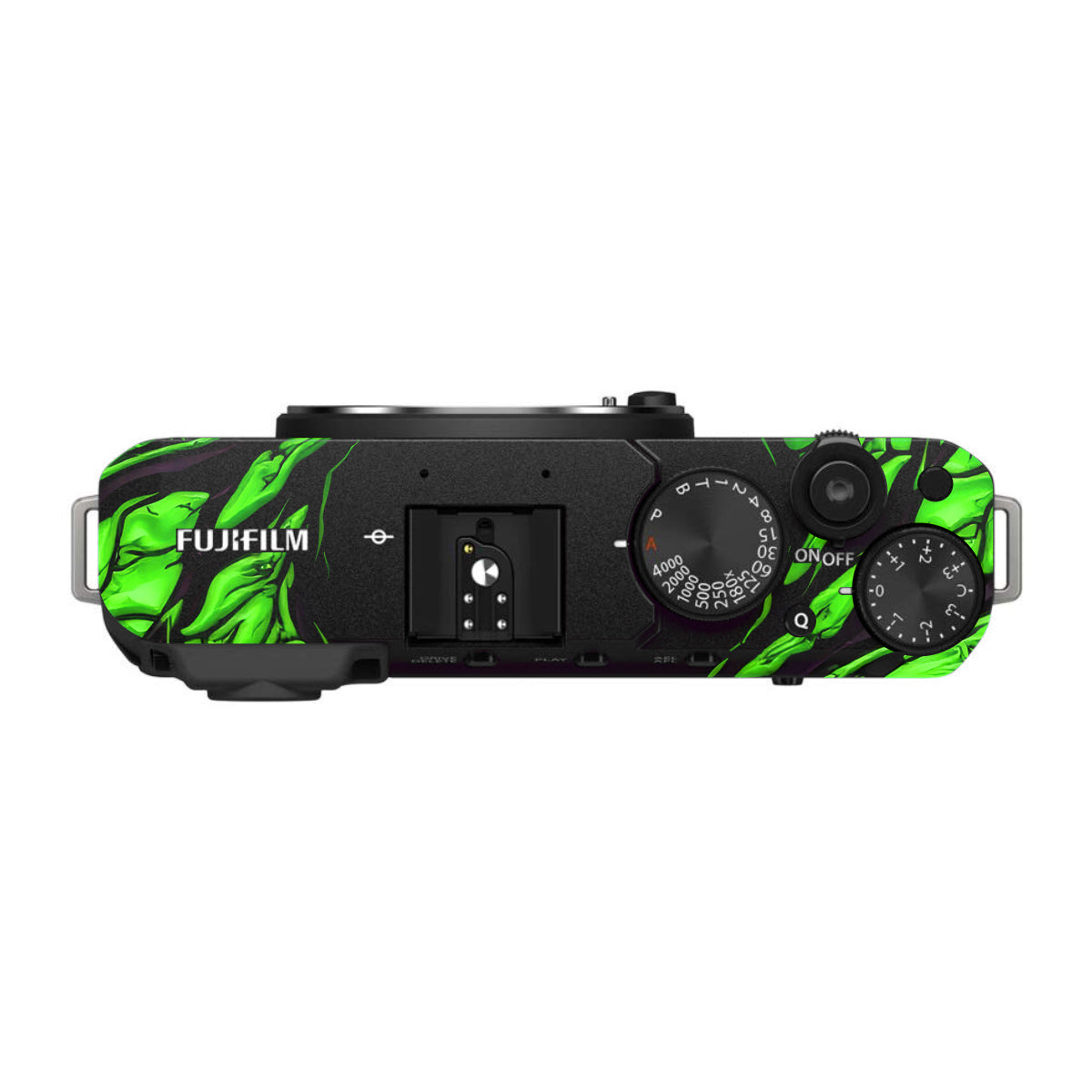 Venom Green FujiFilm X-E4 Camera Skin