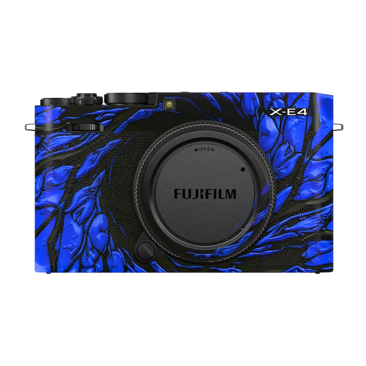 Venom Blue FujiFilm X-E4 Camera Skin