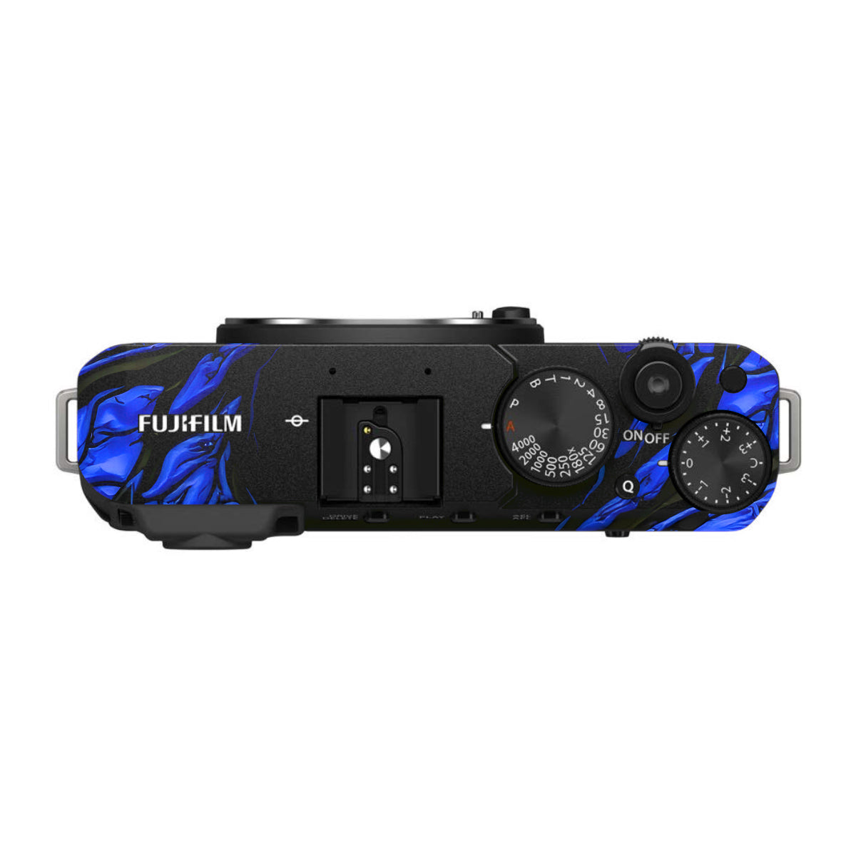 Venom Blue FujiFilm X-E4 Camera Skin