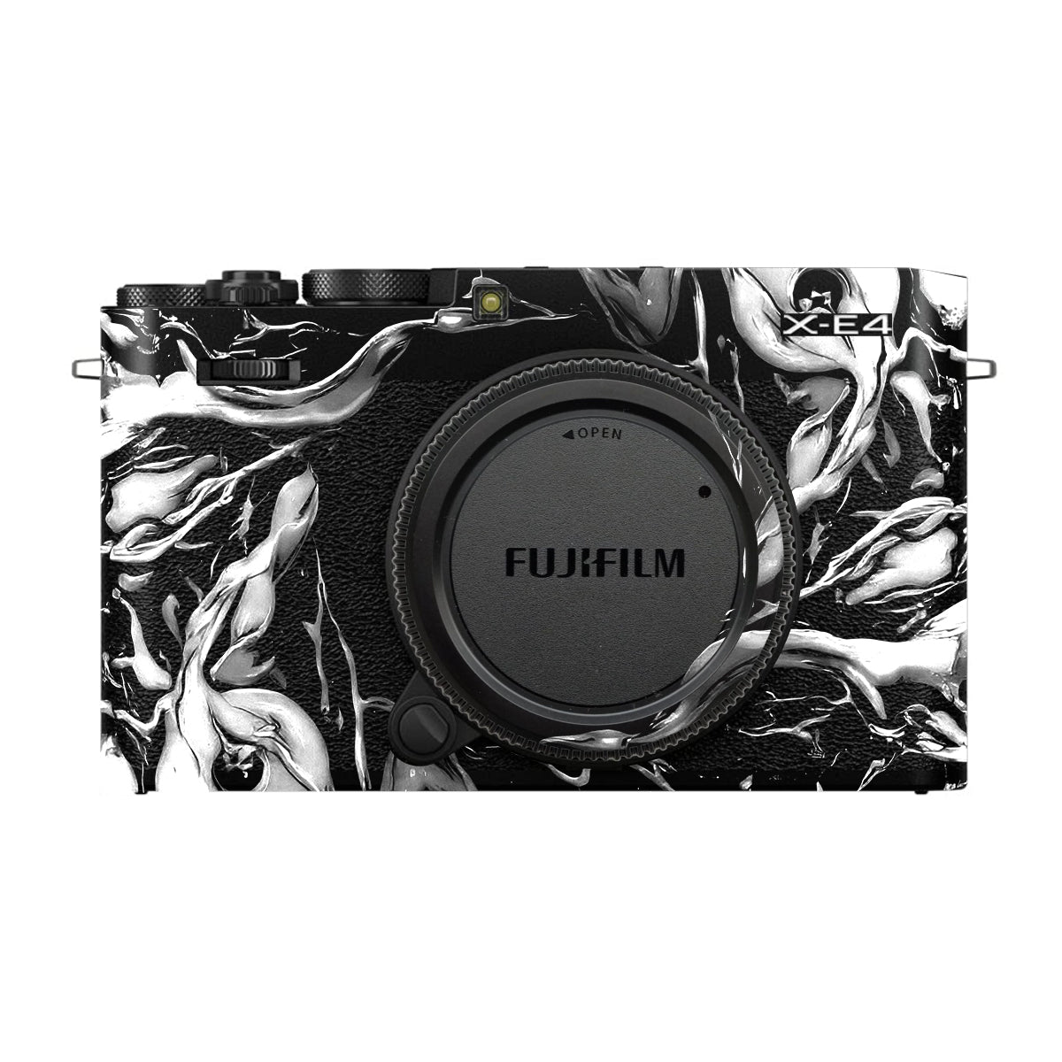 Venom Black FujiFilm X-E4 Camera Skin