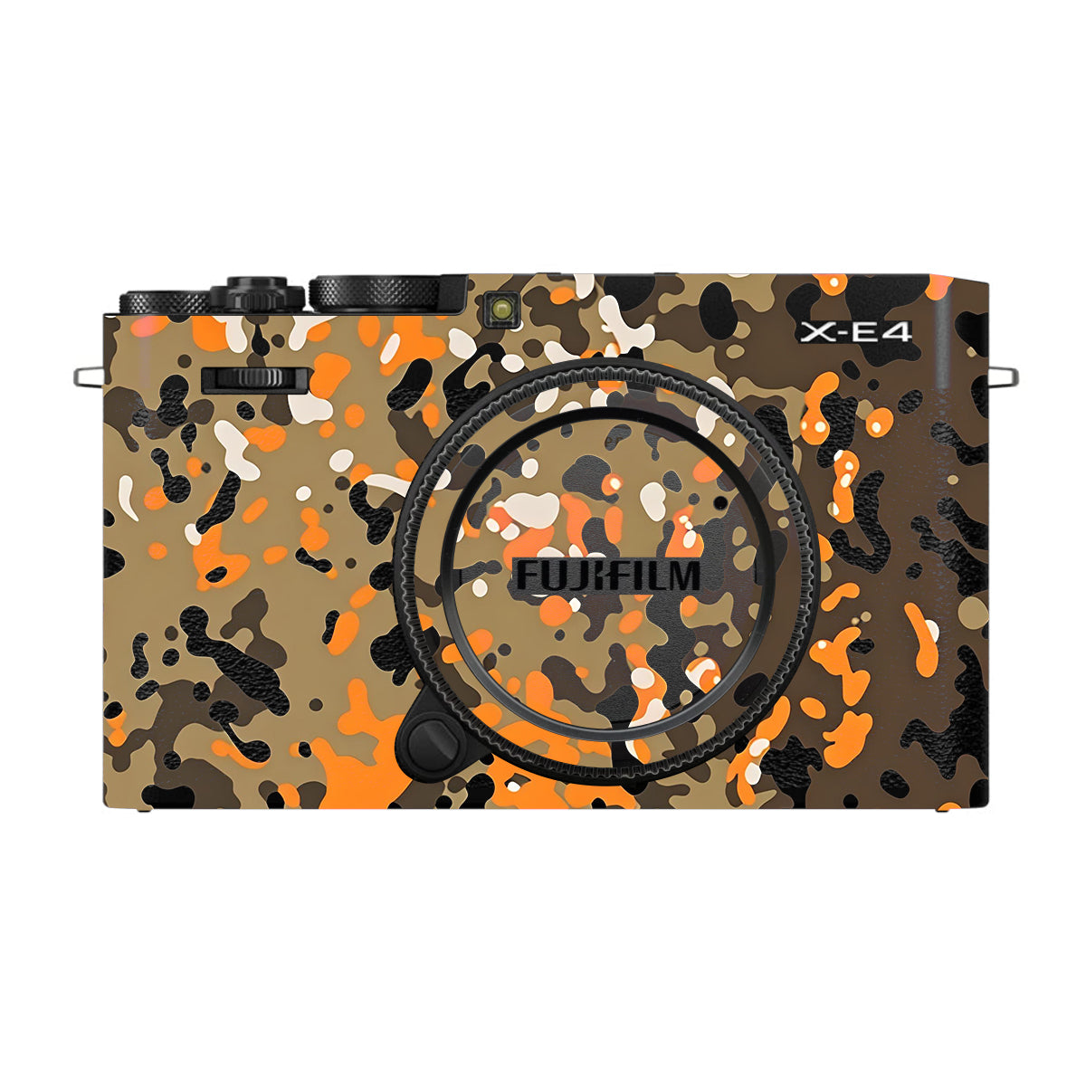 Orange Brown Spot  FujiFilm X-E4 Camera Skin