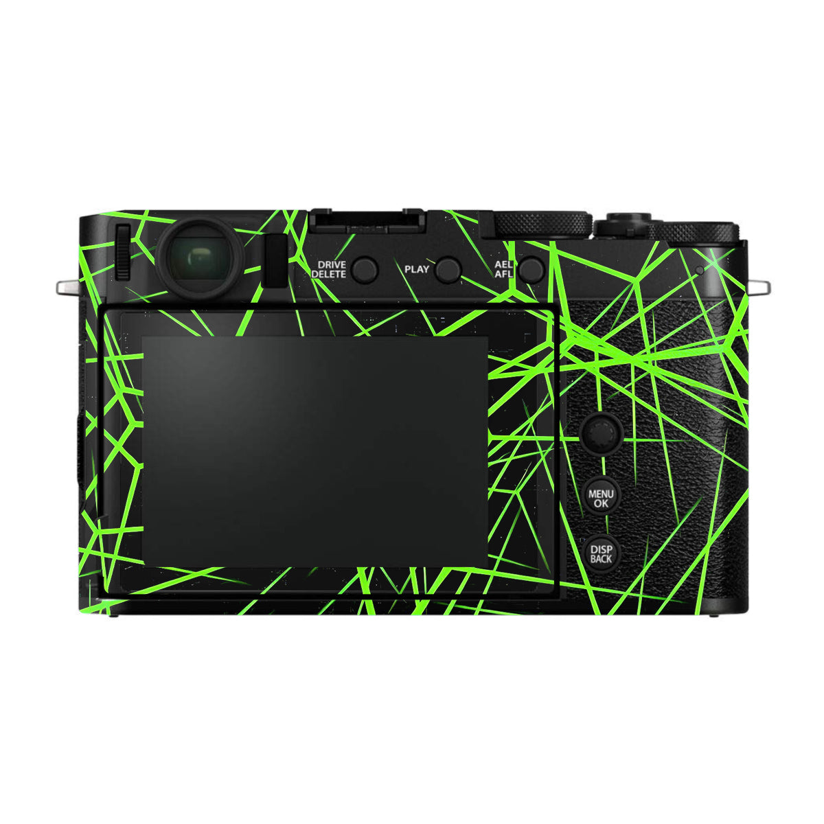 Neon Grid FujiFilm X-E4 Camera Skin