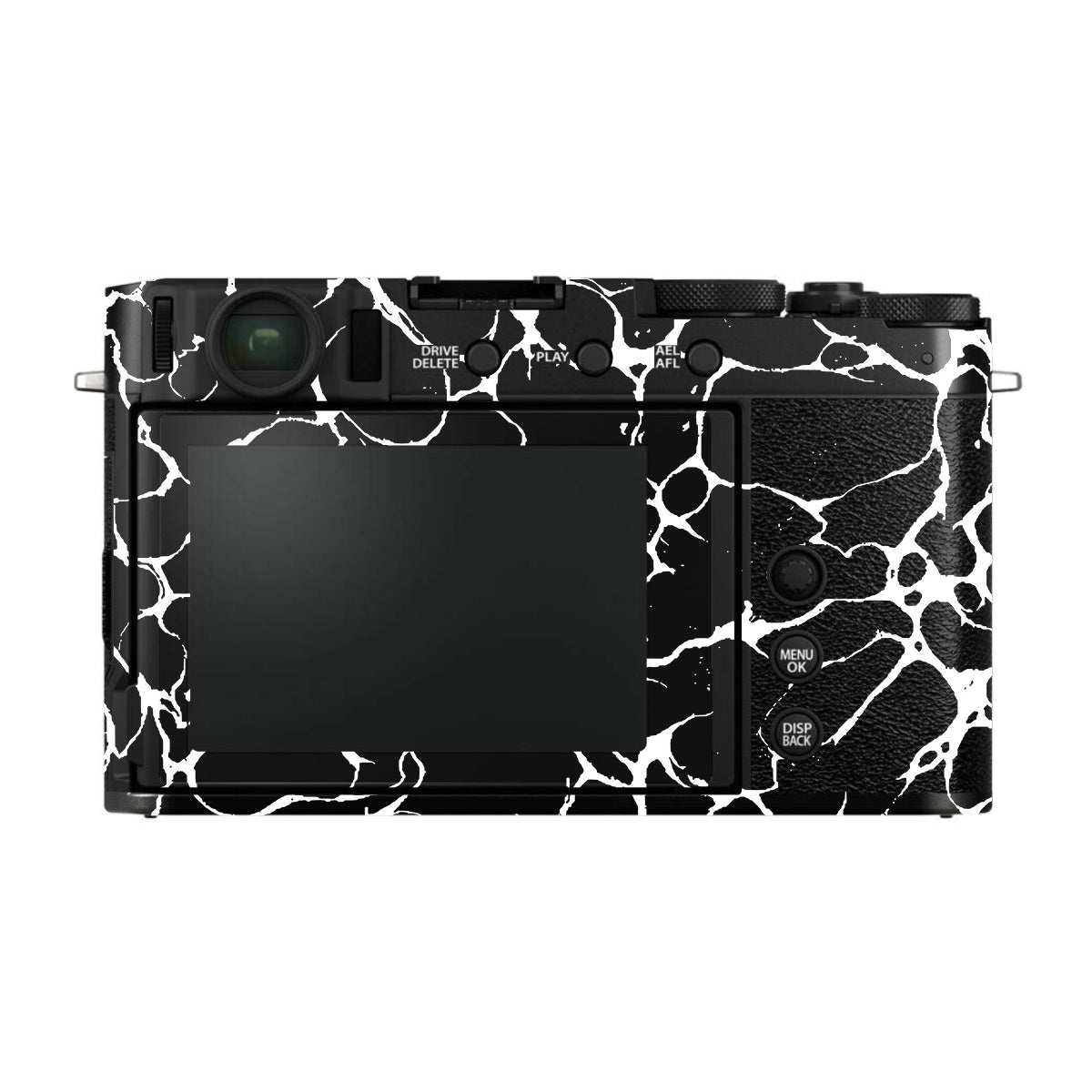 White Web FujiFilm X-E4 Camera Skin