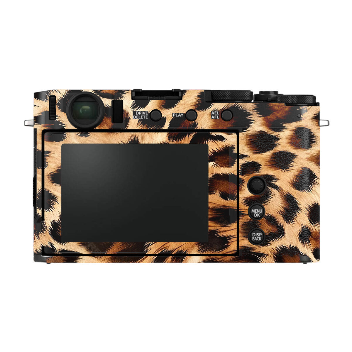 Classic Leopard Spots FujiFilm X-E4 Camera Skin