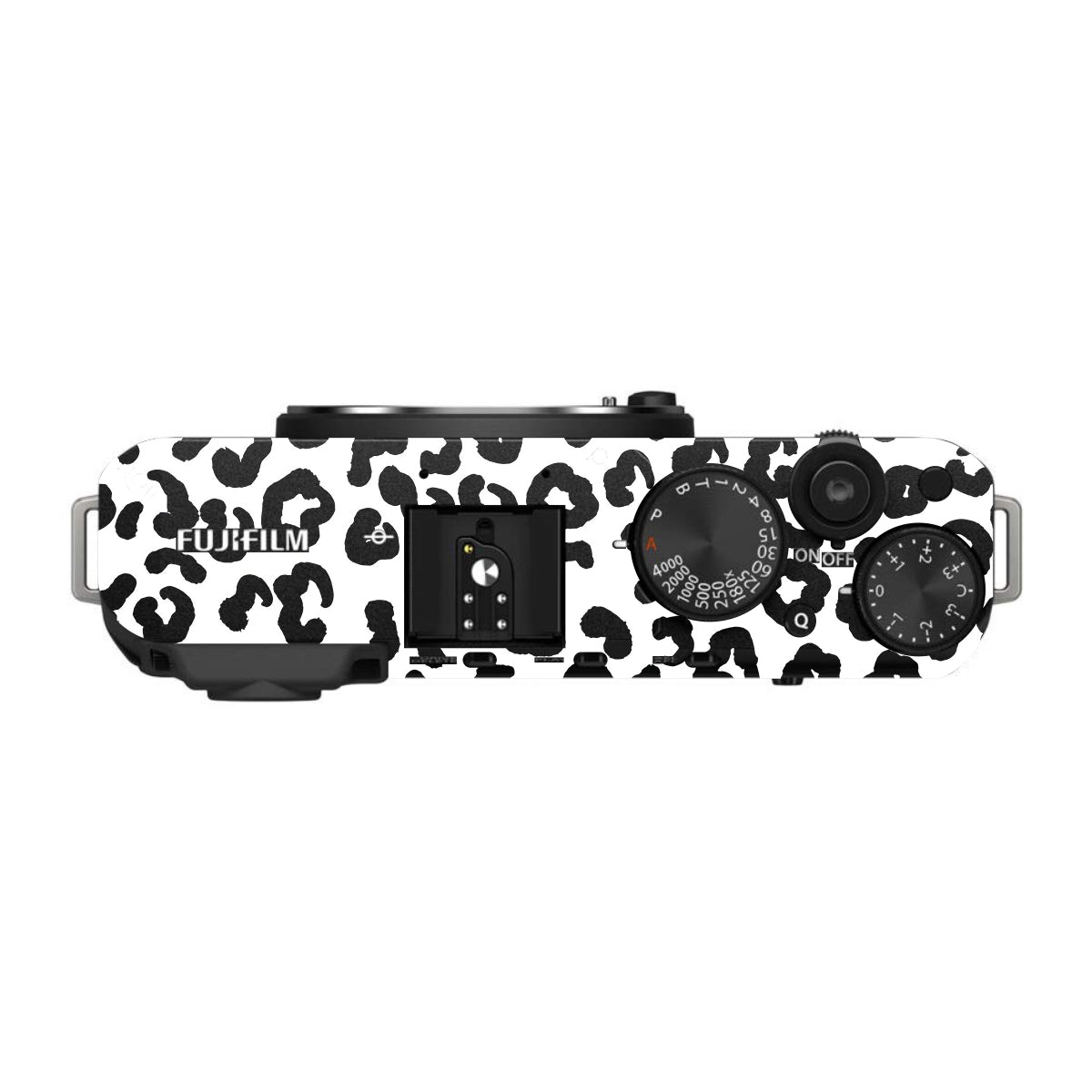 White Leopard FujiFilm X-E4 Camera Skin