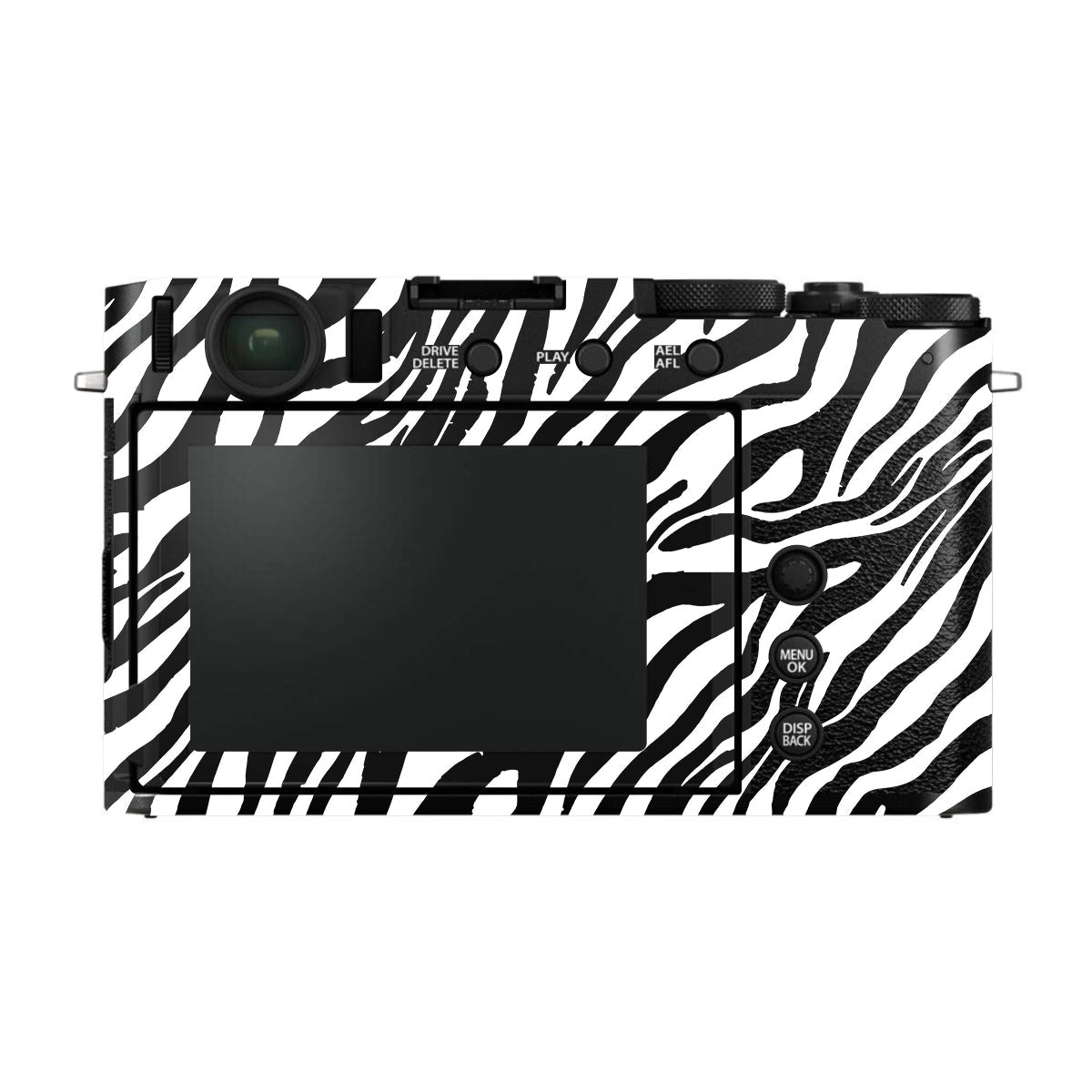 Classic Zebra Stripes FujiFilm X-E4 Camera Skin