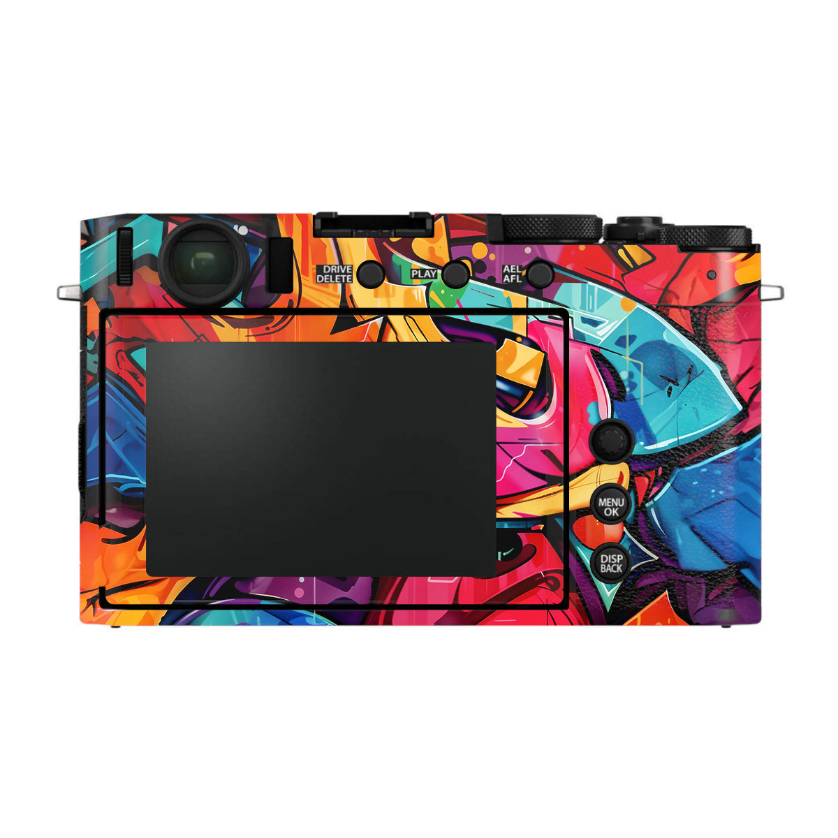 Urban Graffiti Explosion FujiFilm X-E4 Camera Skin