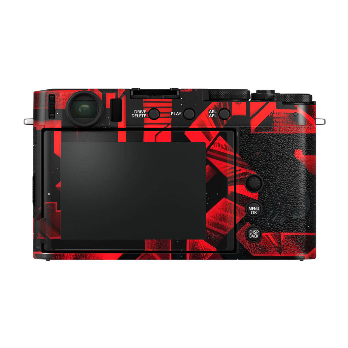 Cyber Maze Circuit FujiFilm X-E4 Camera Skin