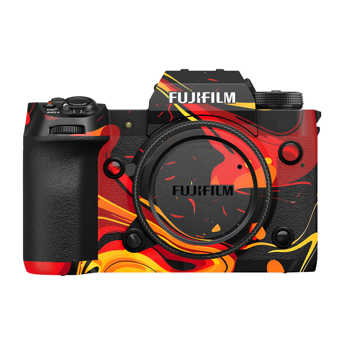 Lava Burst Fujifilm X-H2 Camera Skin