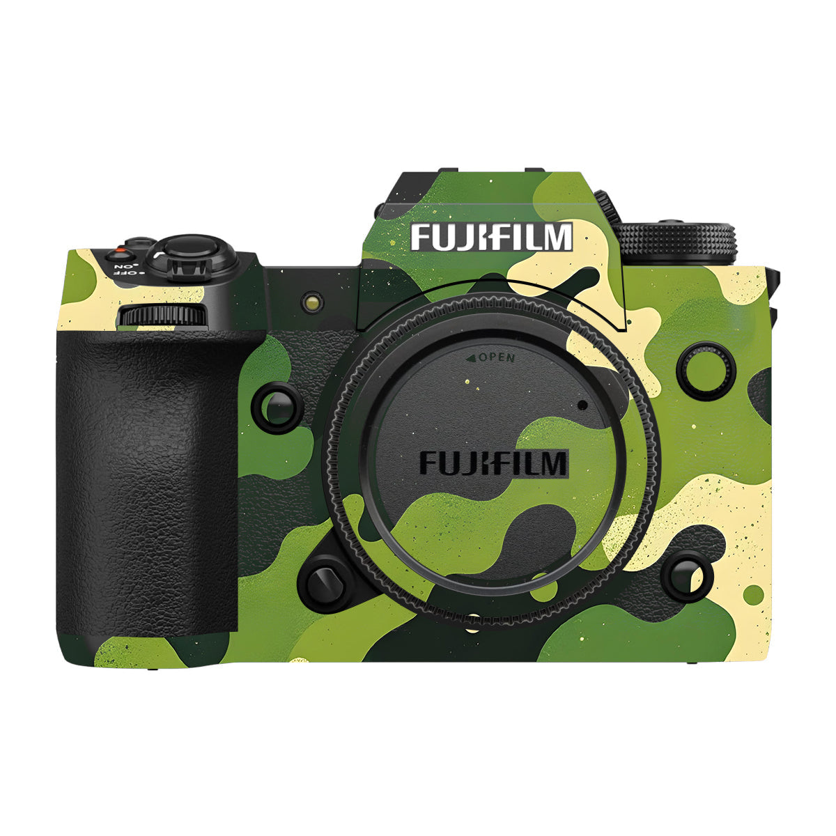 Camouflage Pattern Fujifilm X-H2 Camera Skin